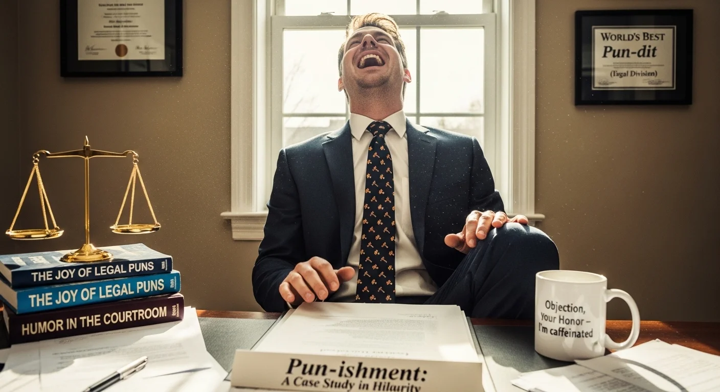 Courtroom Comedy Puns