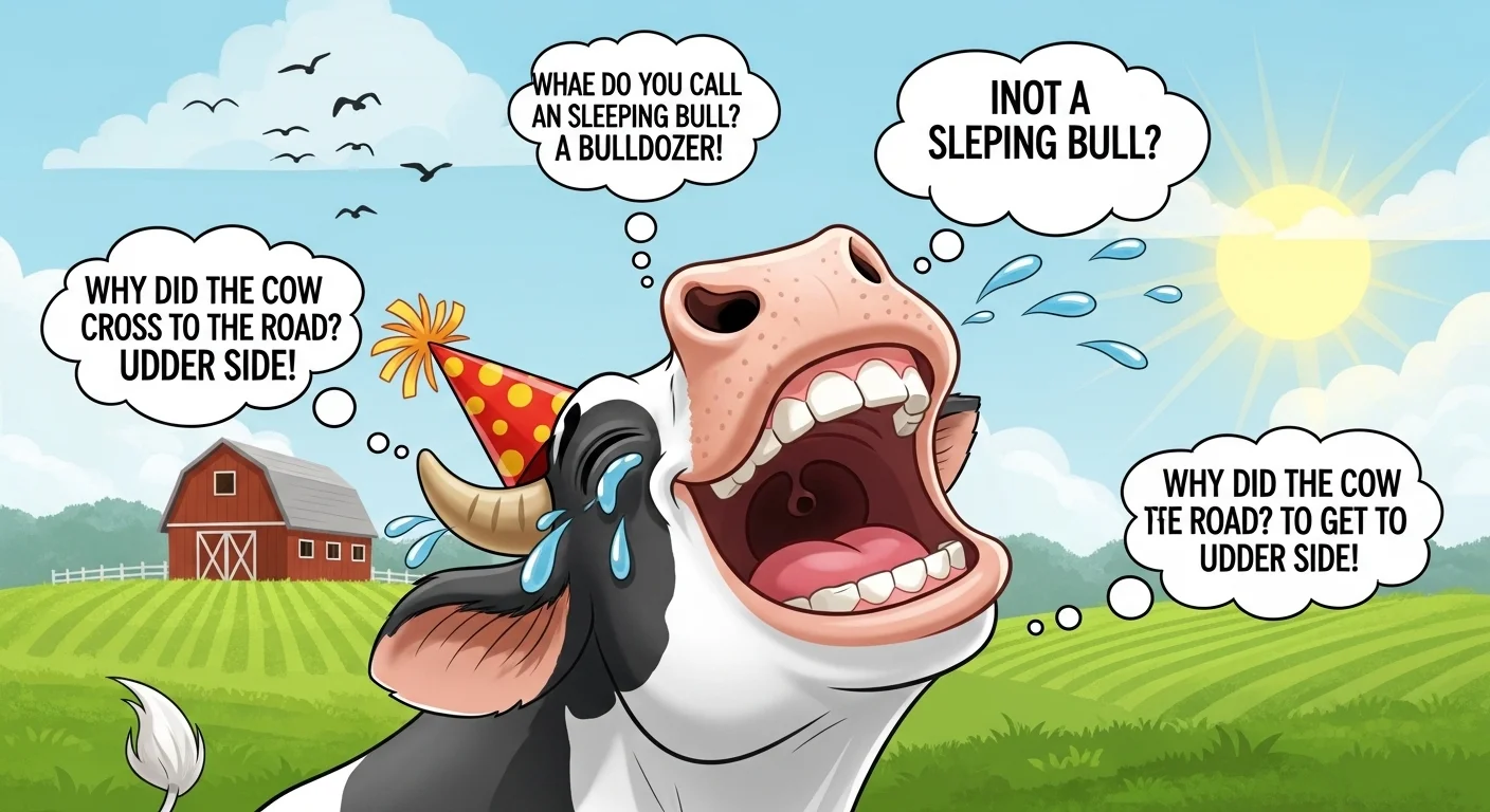 Cow Caption Jokes