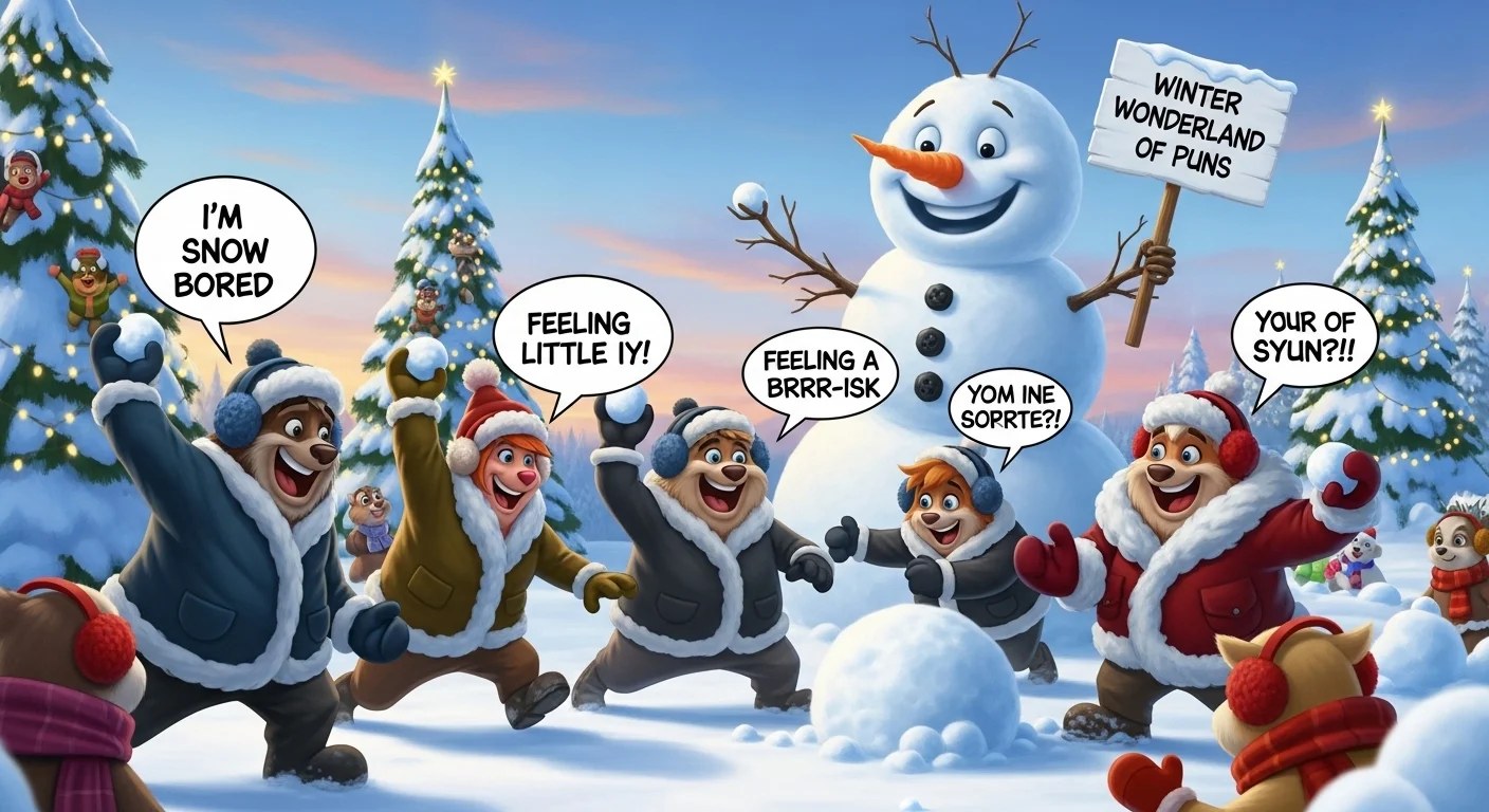 Cozy Winter Love Puns