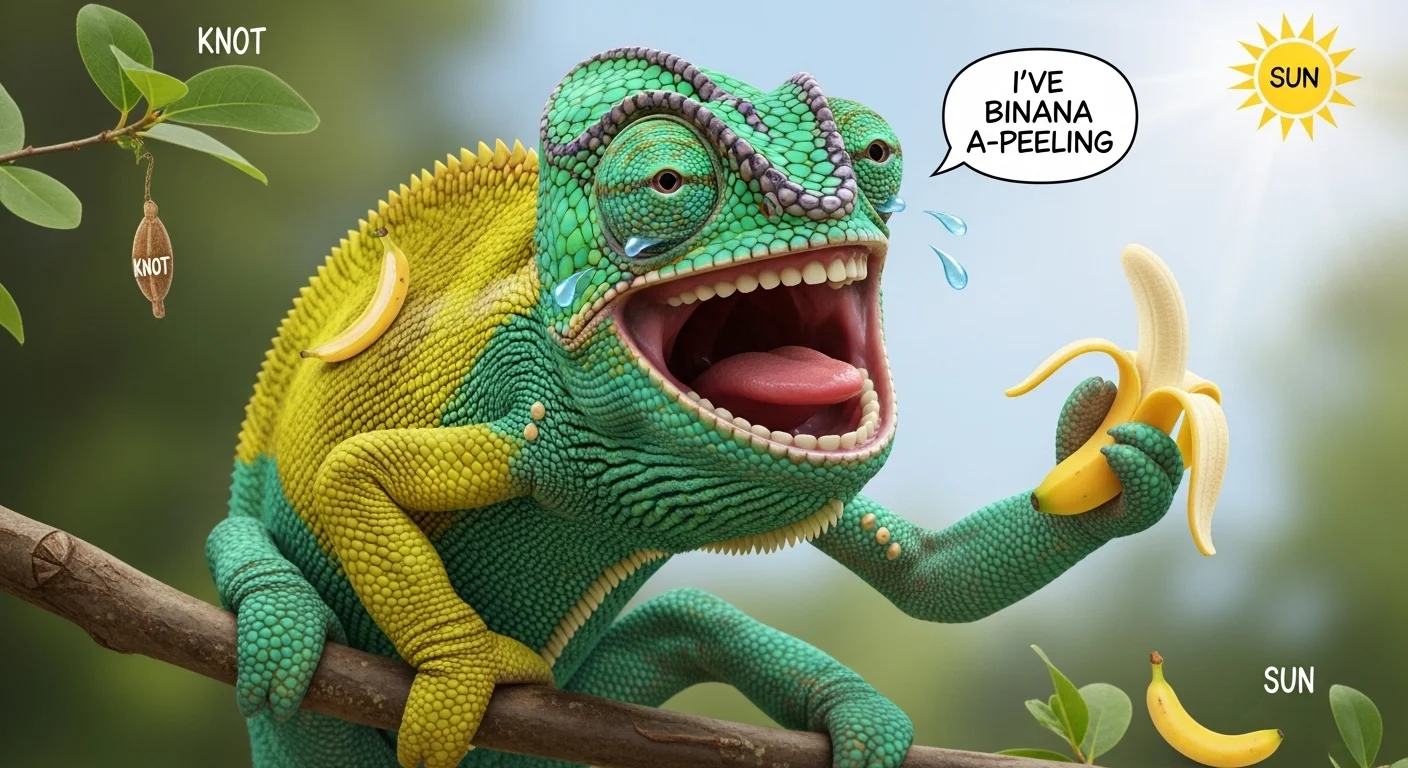 Creative & Random Chameleon Puns