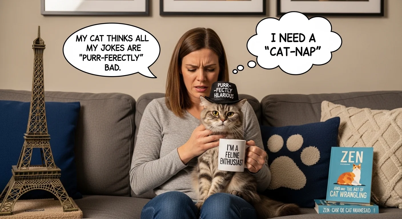 Cute Cat Owner Puns