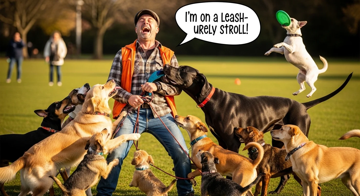 Cute Dog Walker Puns