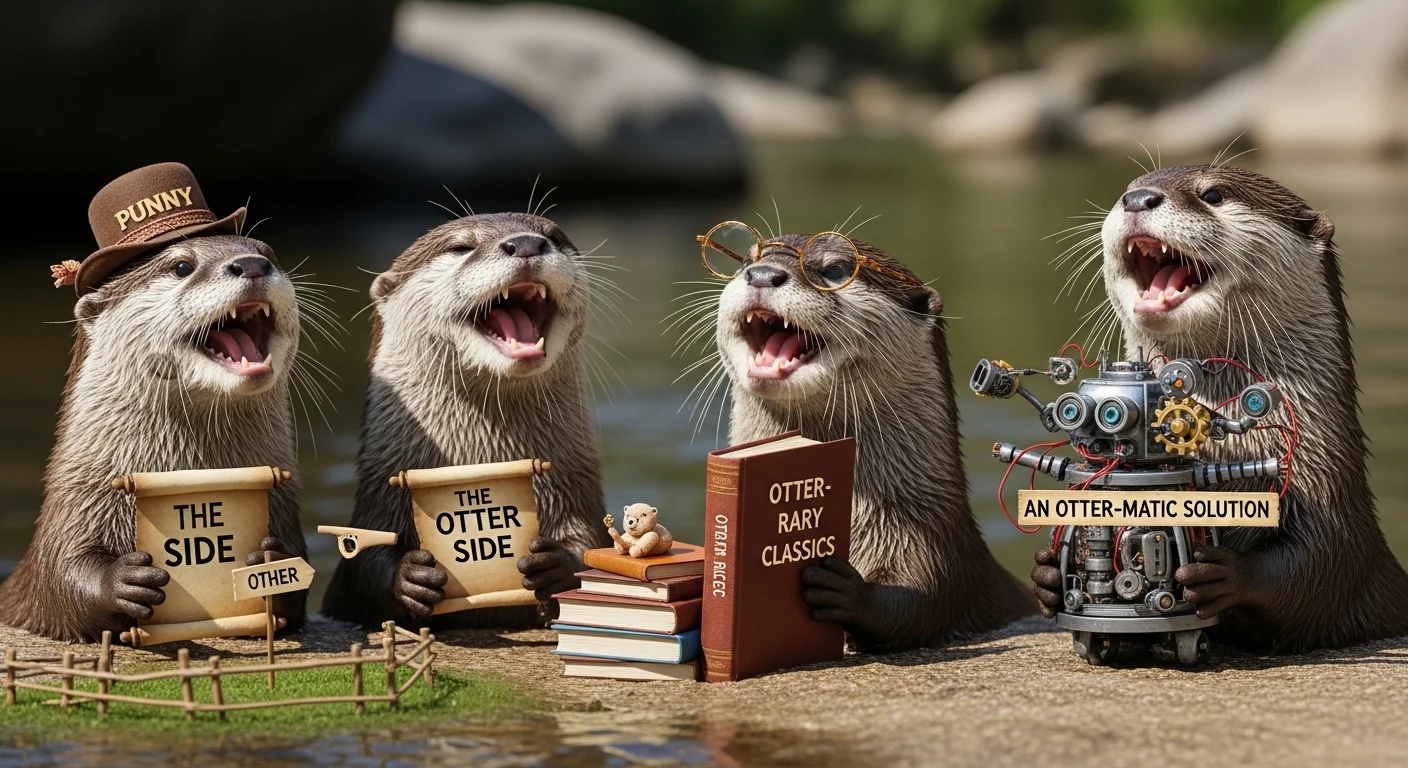 Cute Otter Puns
