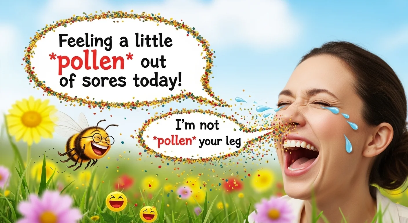 Cute Pollen Puns