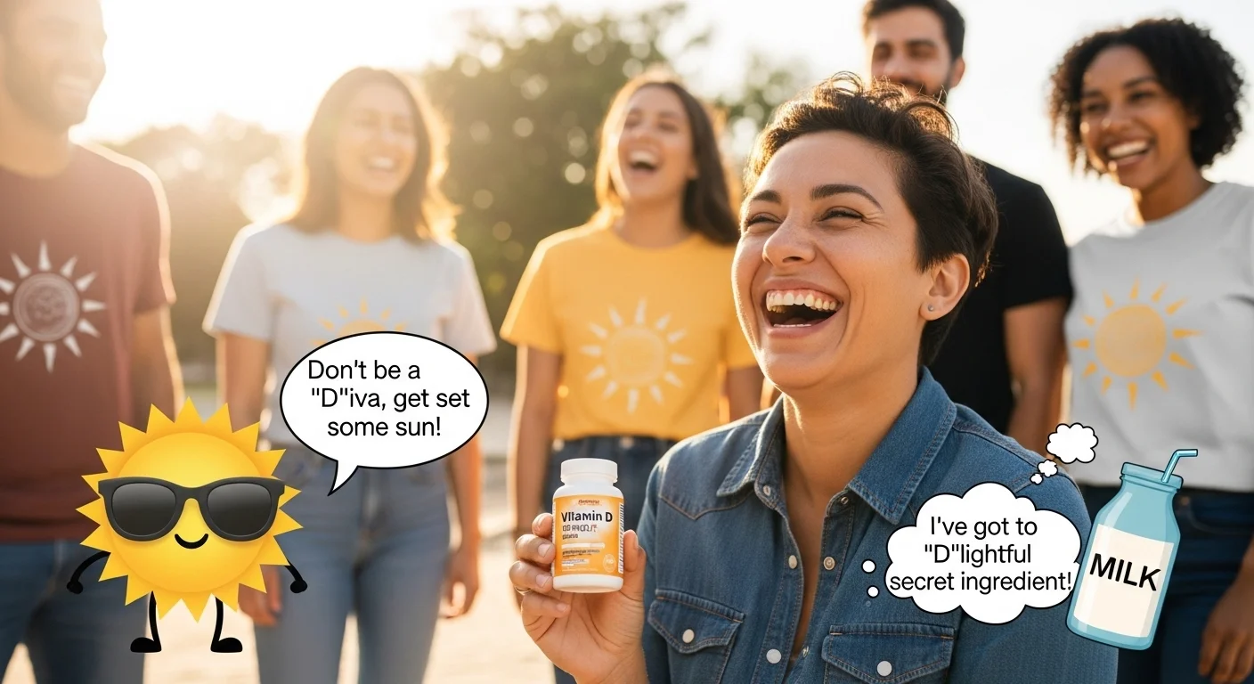 Cute Vitamin D Puns