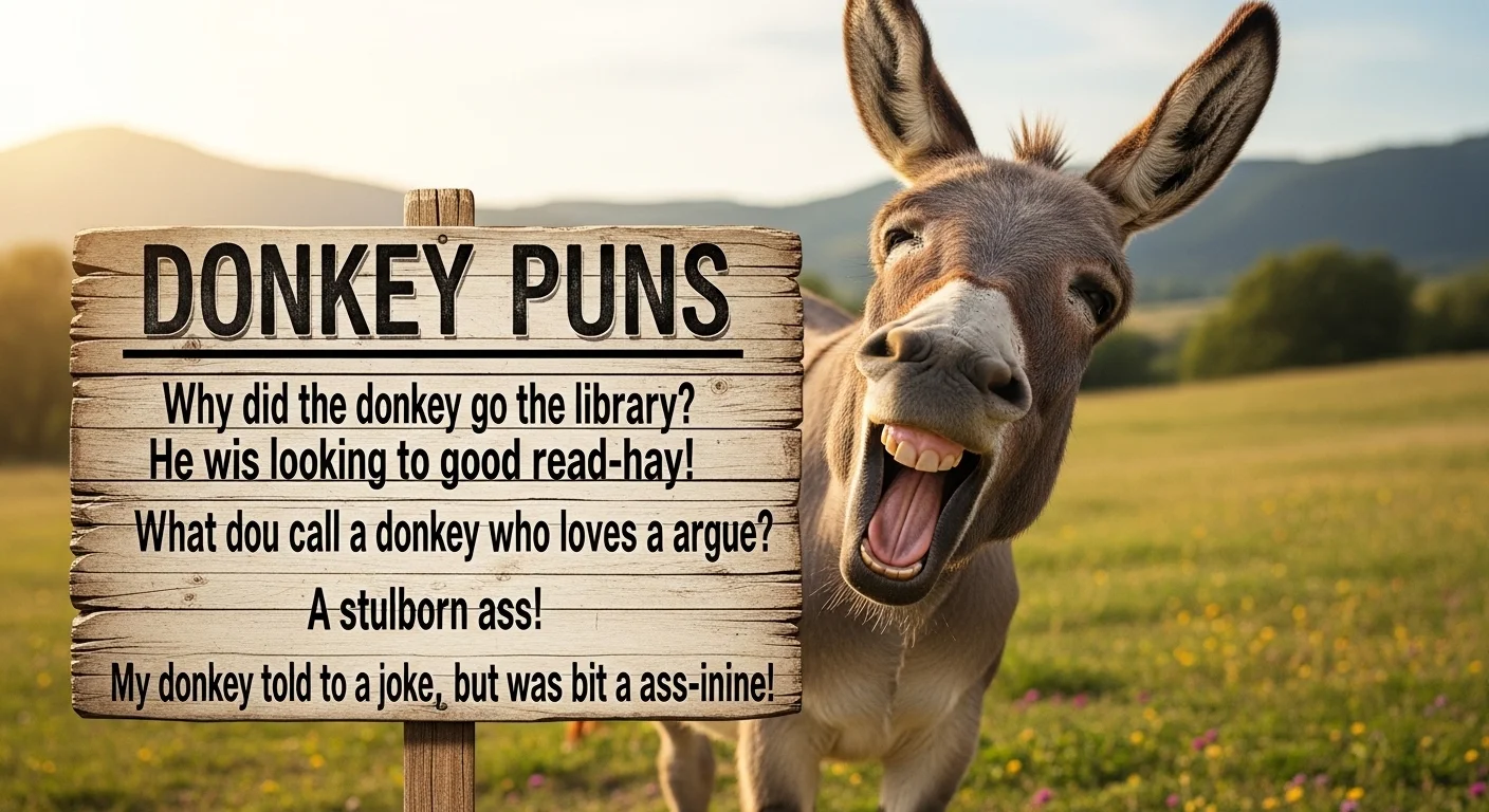 Donkey Puns for Instagram Captions