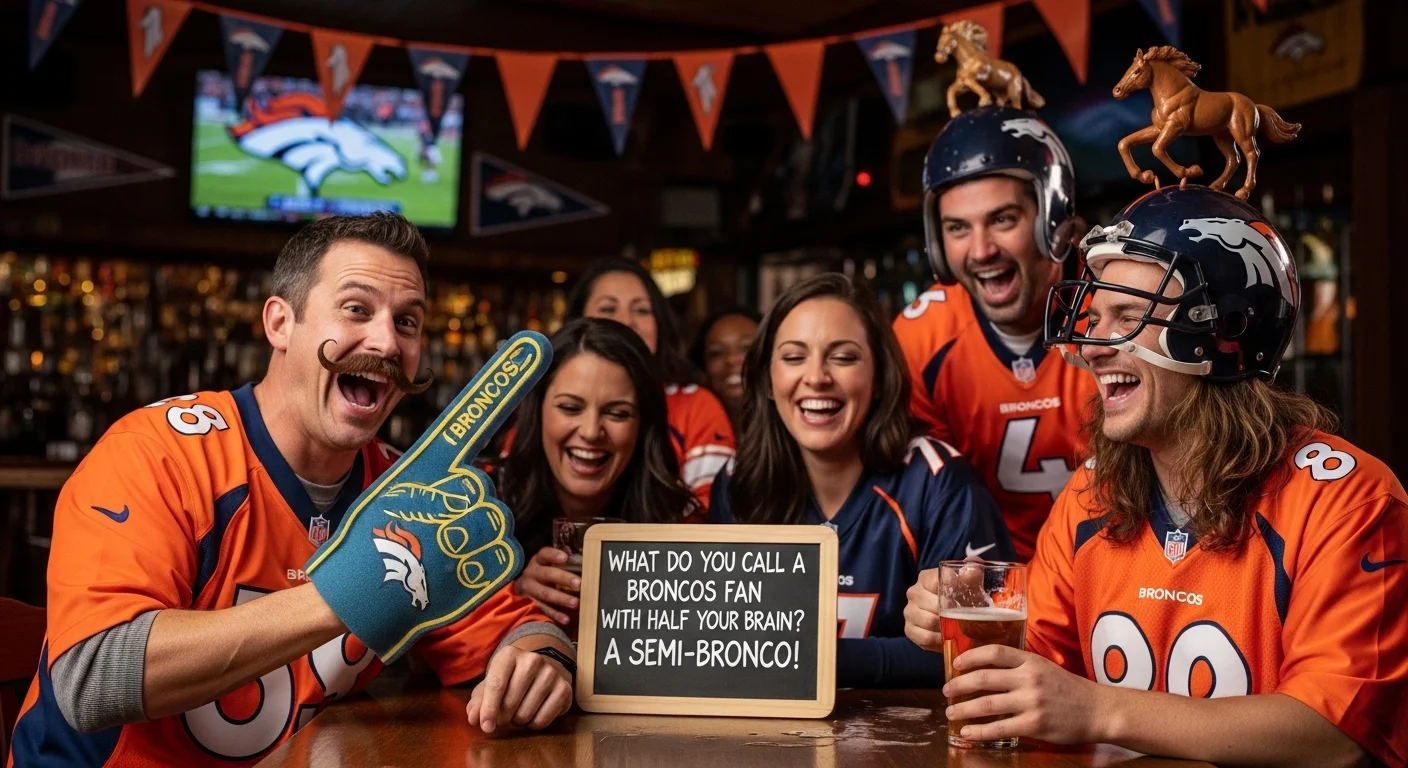 Fan Energy Broncos Puns