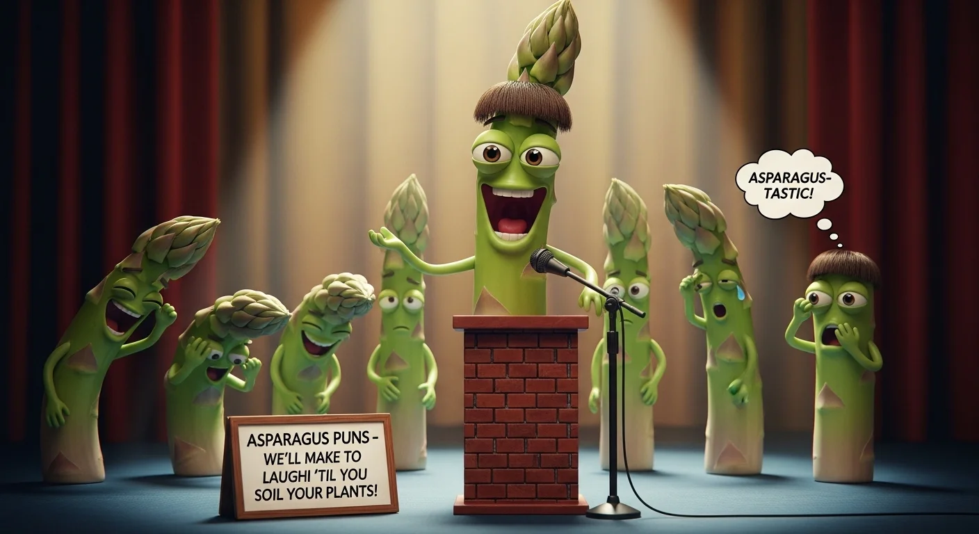 Flirty Asparagus Puns