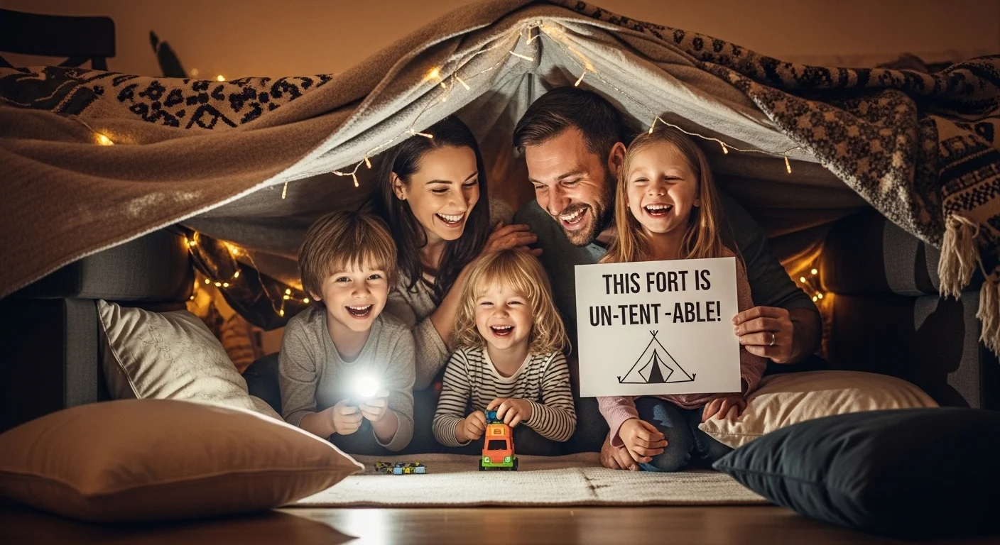 Flirty Blanket Fort Puns