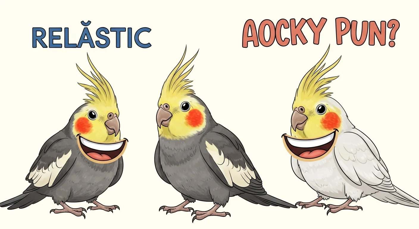 Flirty Cockatiel Puns