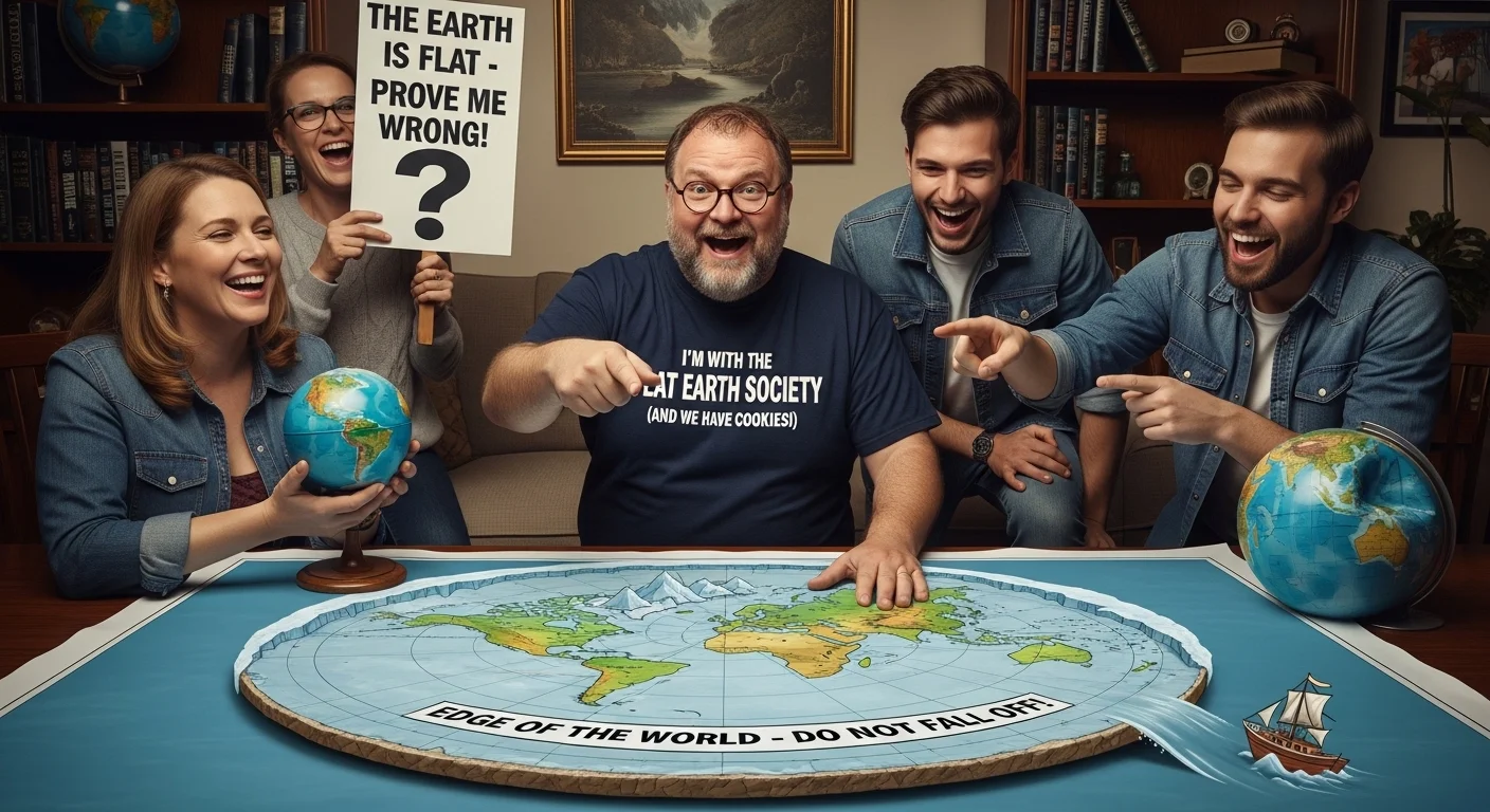 Flirty Flat Earth Jokes