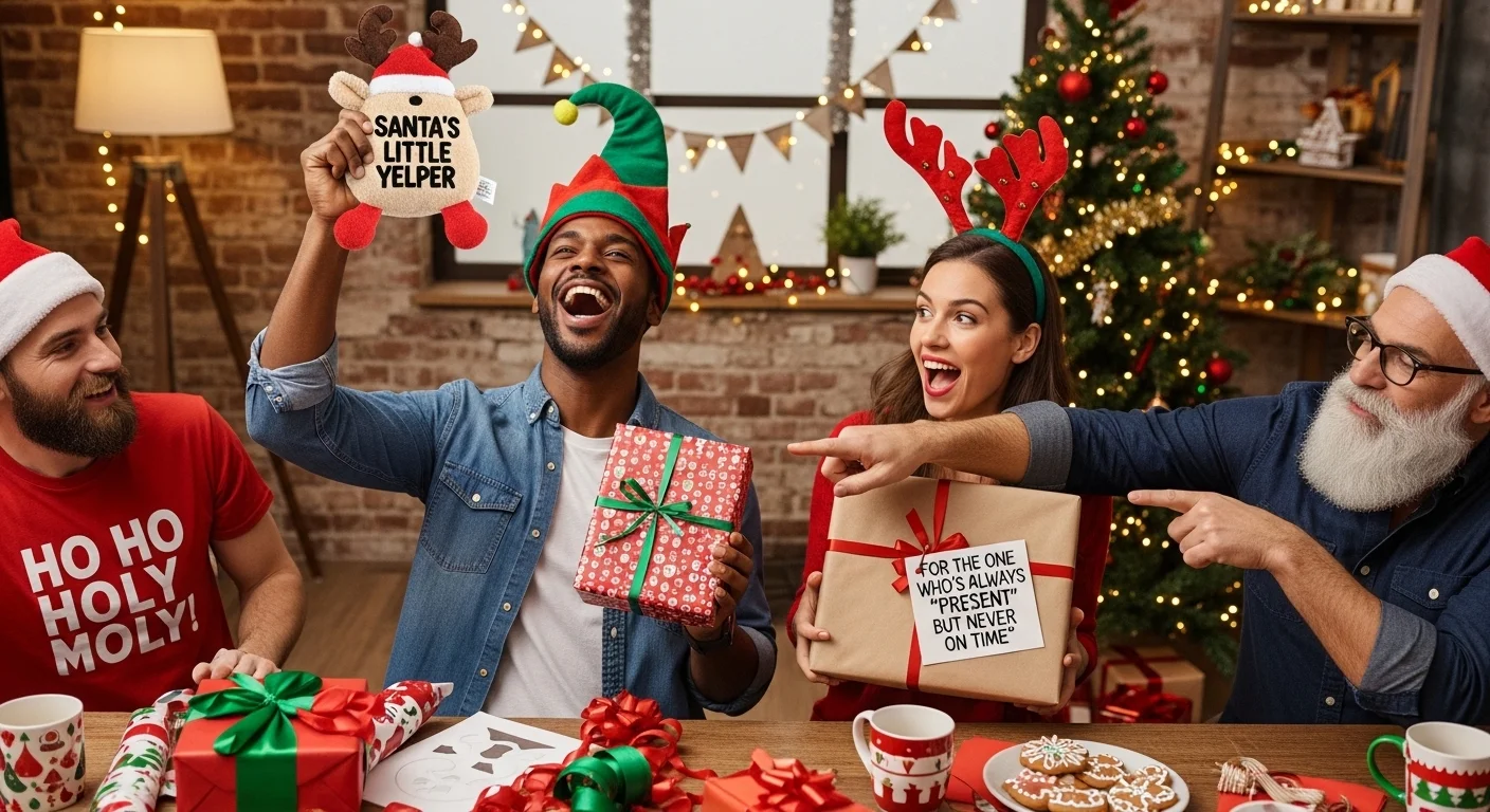 Flirty Secret Santa Puns