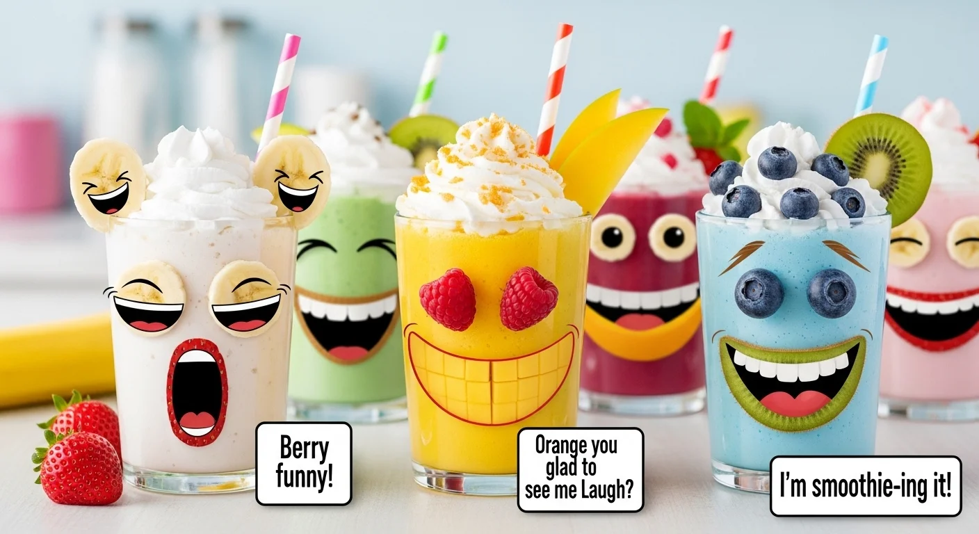 Flirty Smoothie Puns