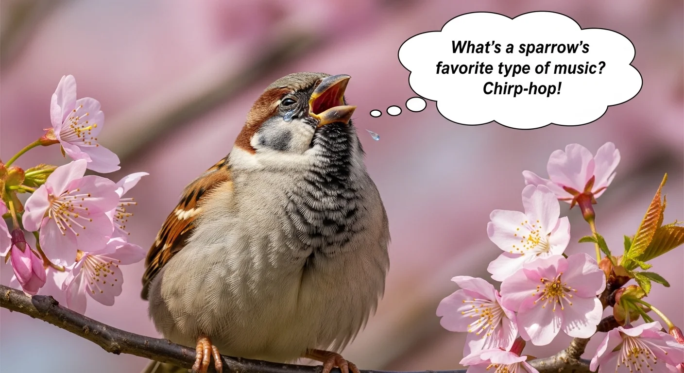Flirty Sparrow Puns
