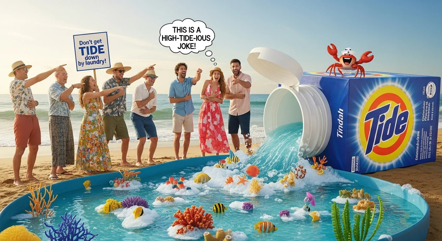 Flirty Tide Puns