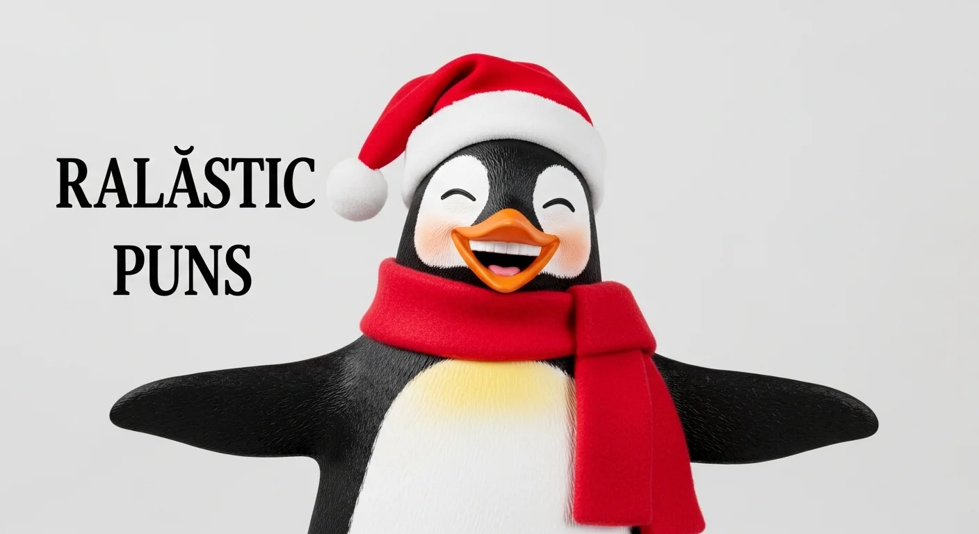 Funny Penguin Christmas Puns