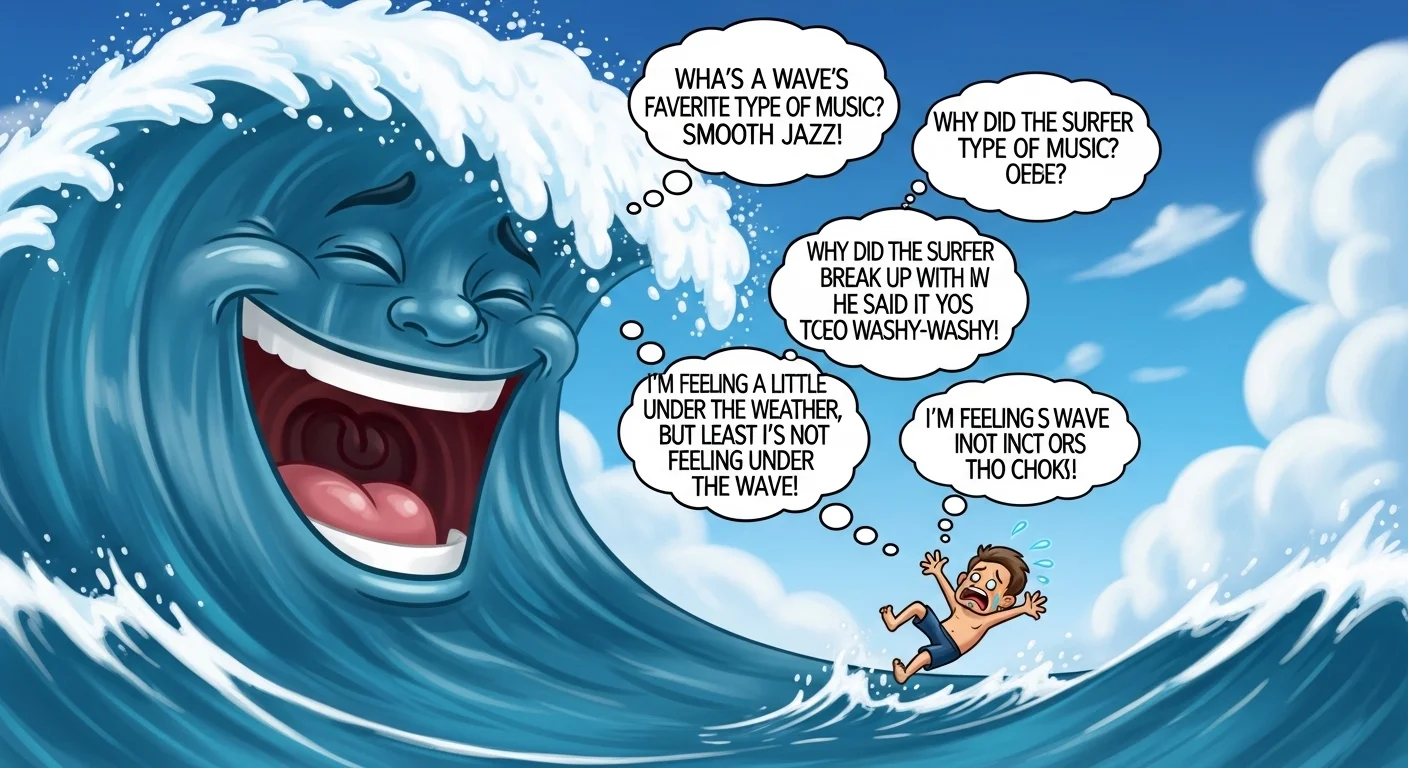Funny Wave Puns