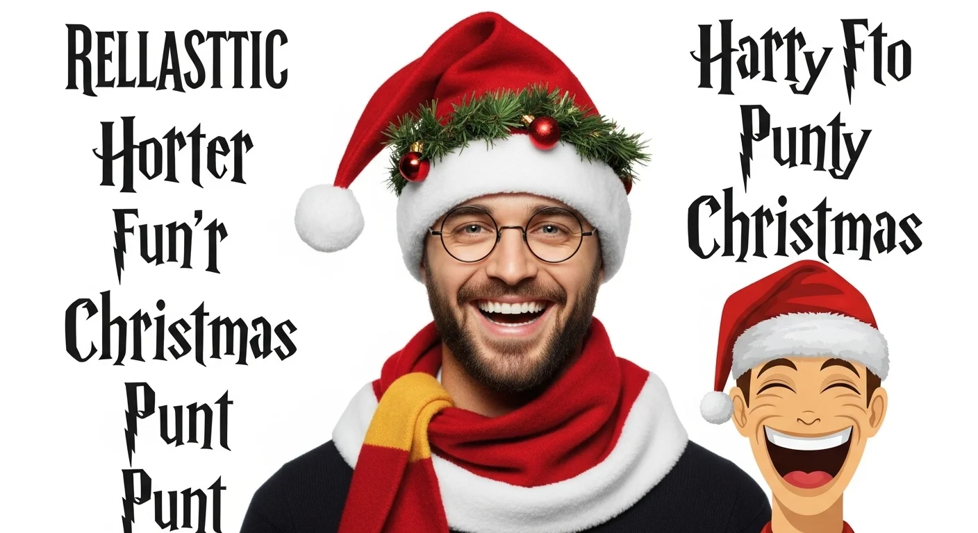 Kids-Friendly Harry Potter Christmas Puns