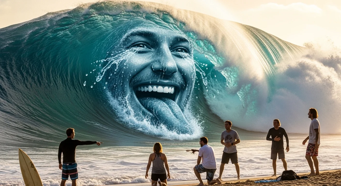 Kids-Friendly Wave Puns 🧒