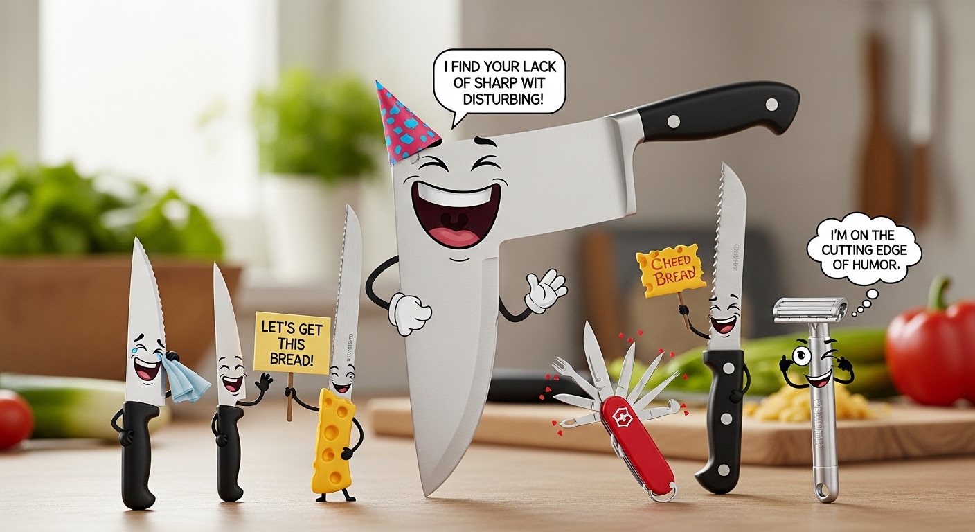 Knife Blade Puns
