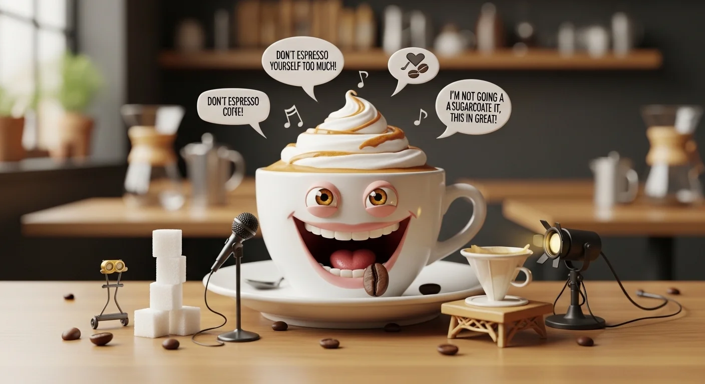 Light Adult  Edgy Coffee Puns