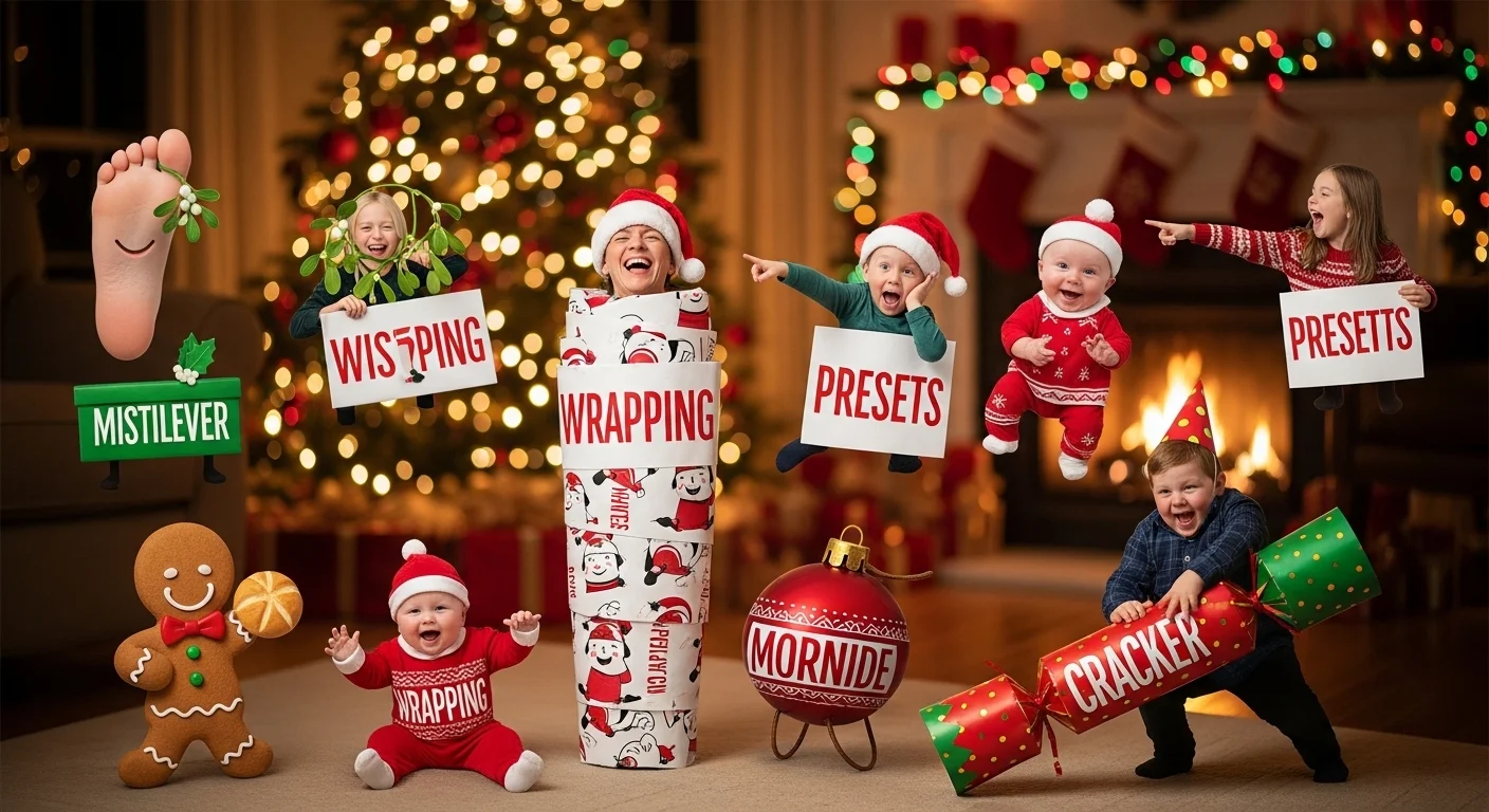 Light Edgy Christmas Puns