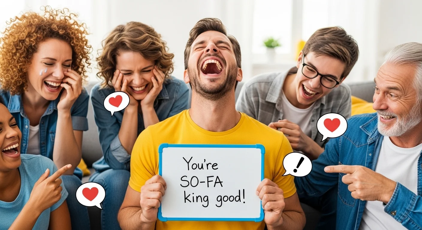 Lightly Edgy Compliment Puns