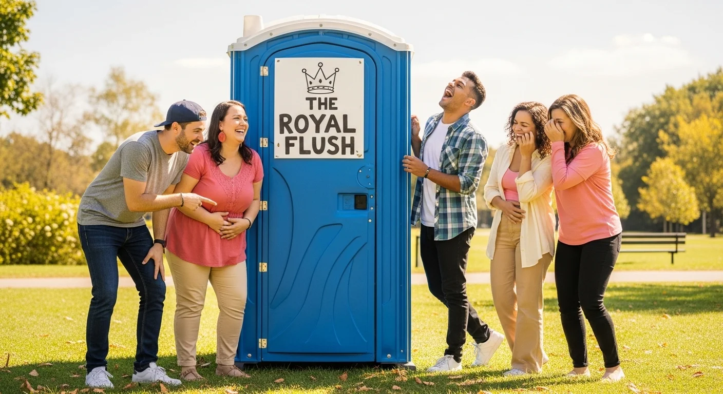 Lightly Edgy Porta Potty Puns