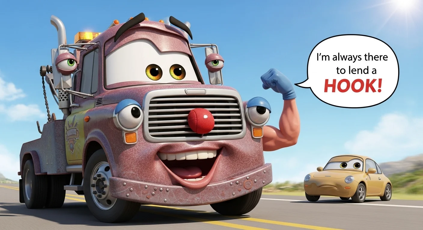 Random Creative Tow Truck Puns