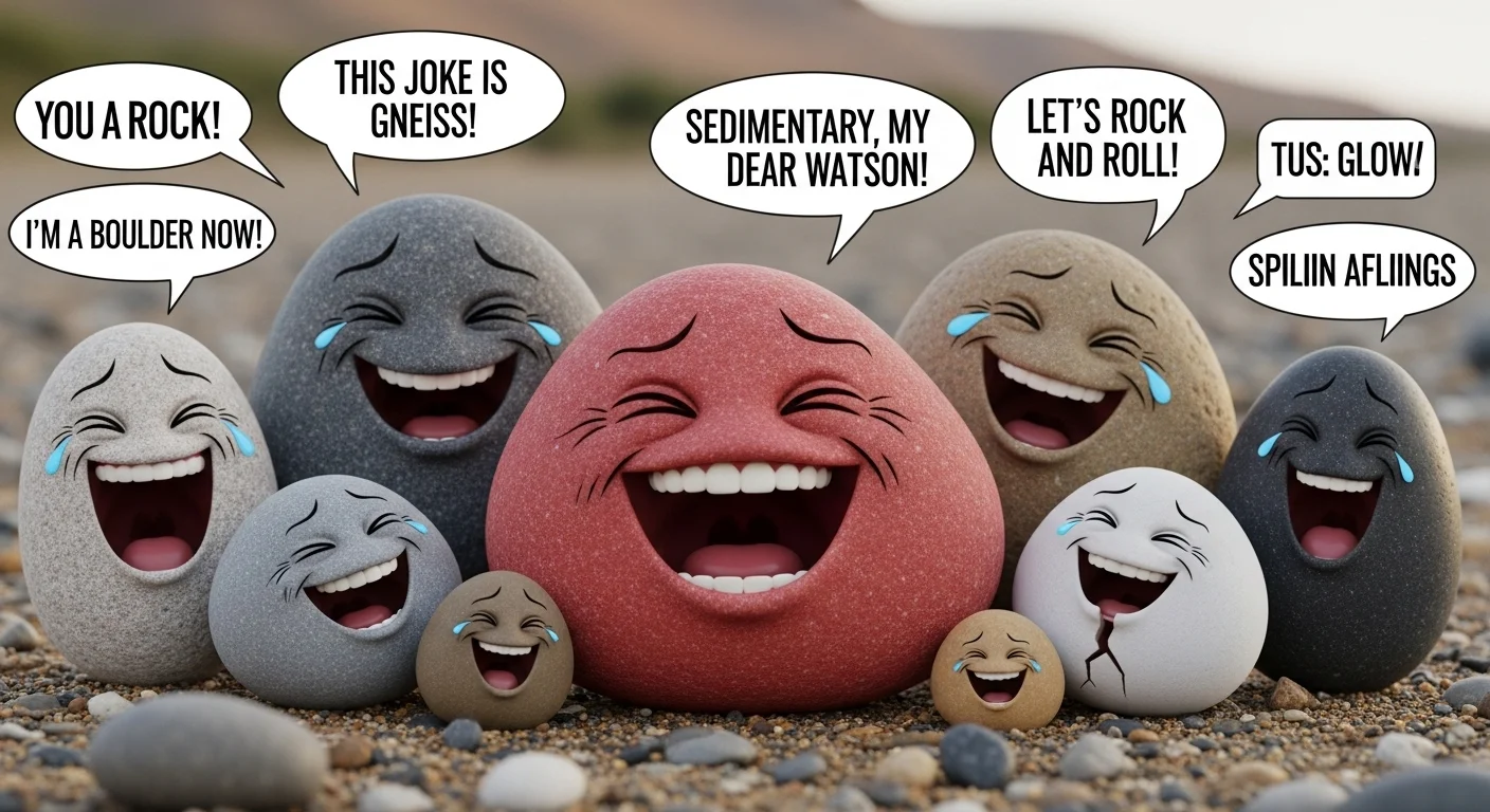 Random Silly Pebble Puns