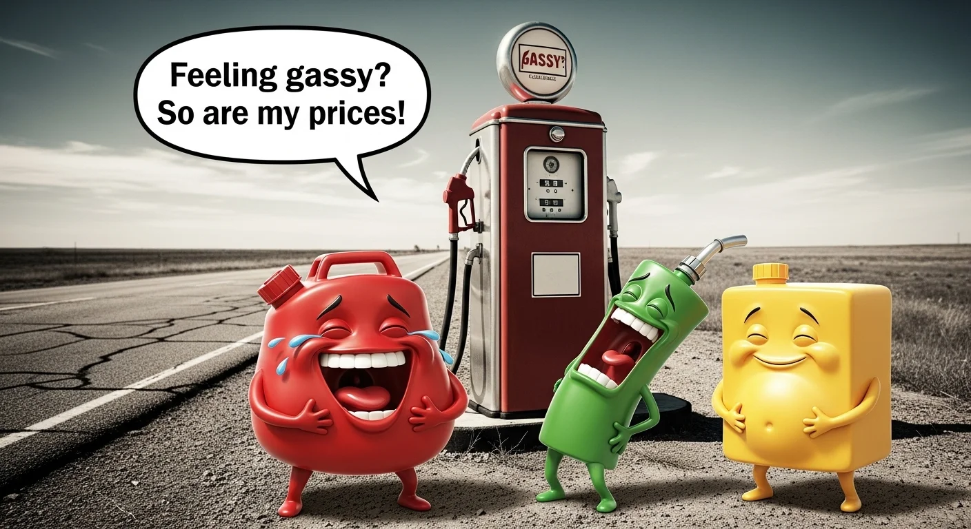 Relatable Gas Station Puns