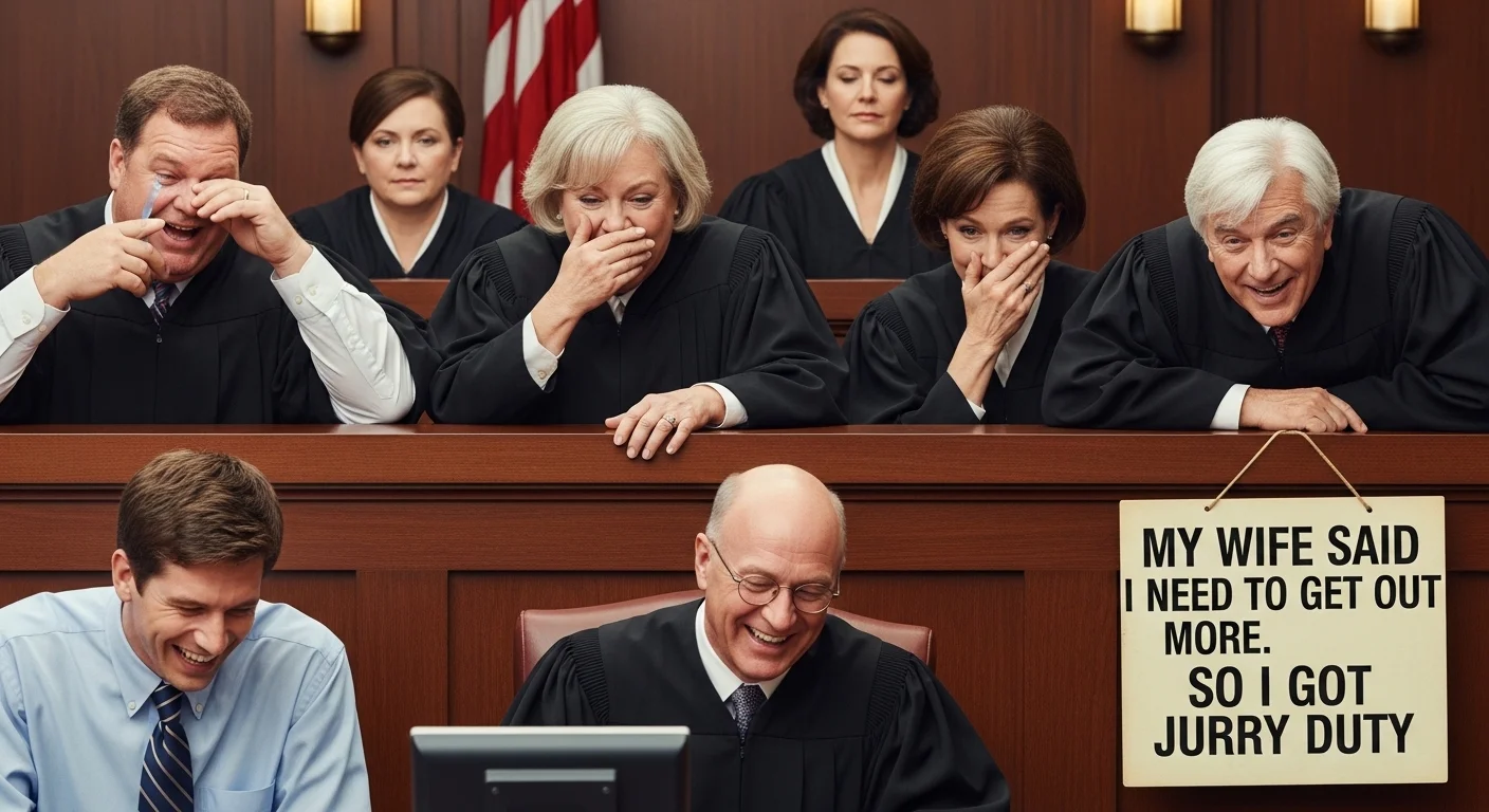Relatable Jury Duty Jokes