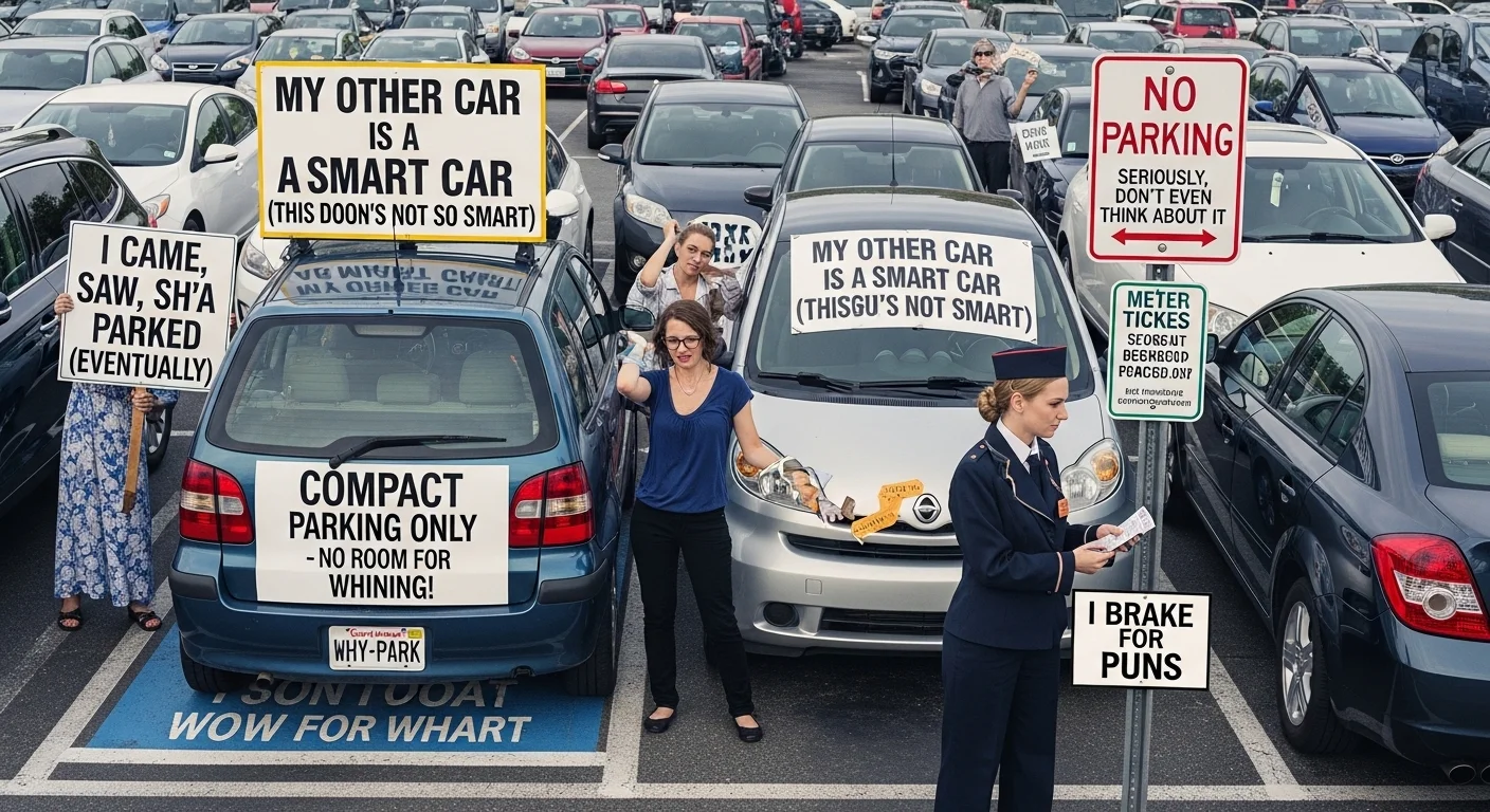 Relatable Parking Struggles