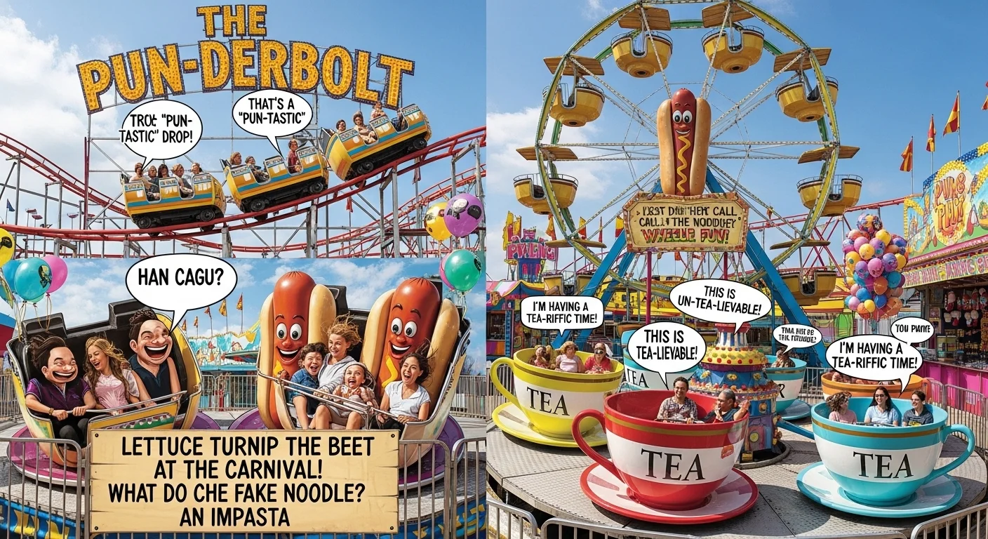 Roller Coaster Puns