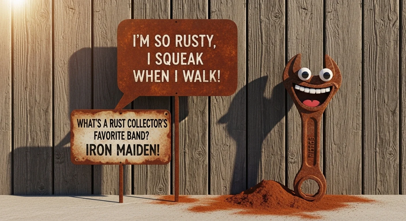 Rusty Humor Captions