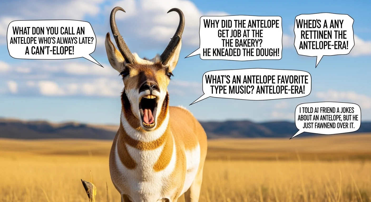 Safari Antelope Puns