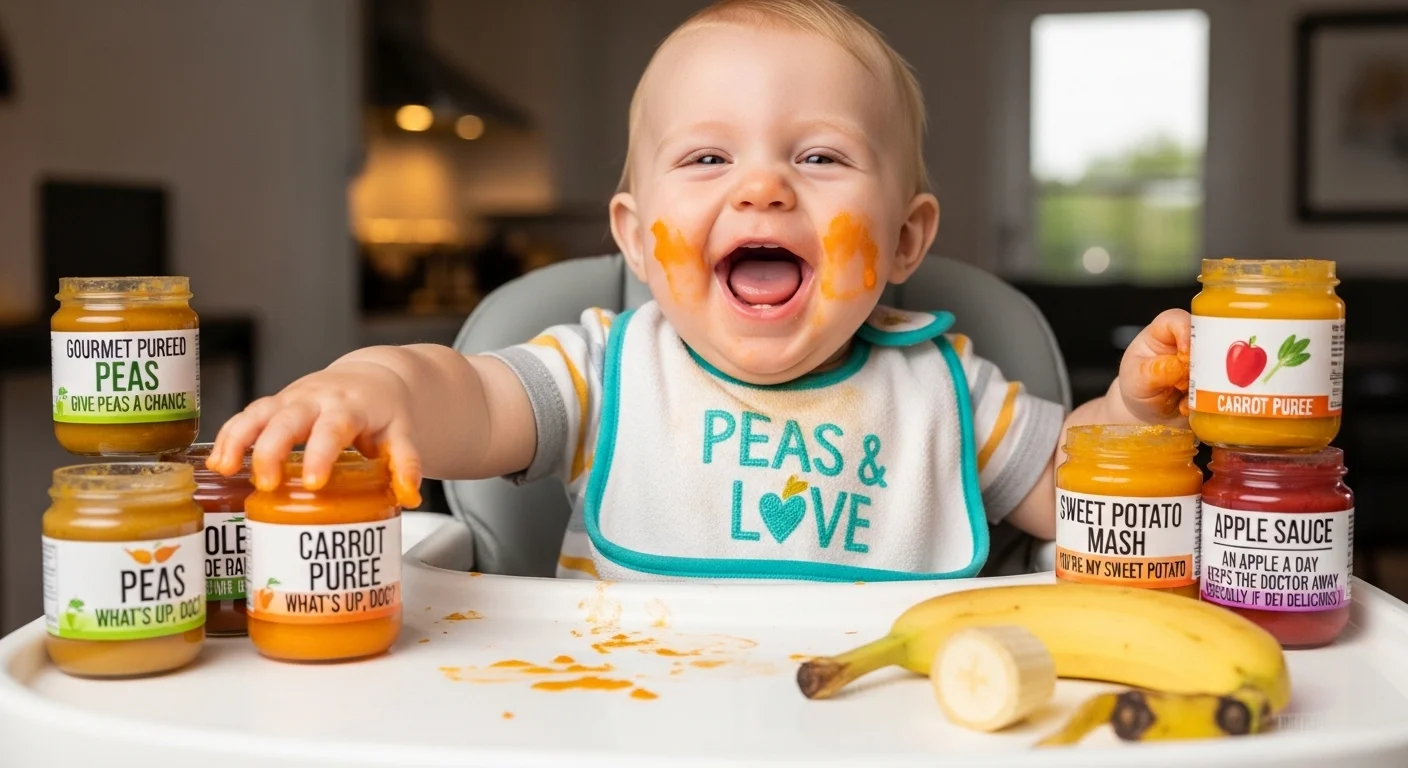 Seasonal Baby Food Puns