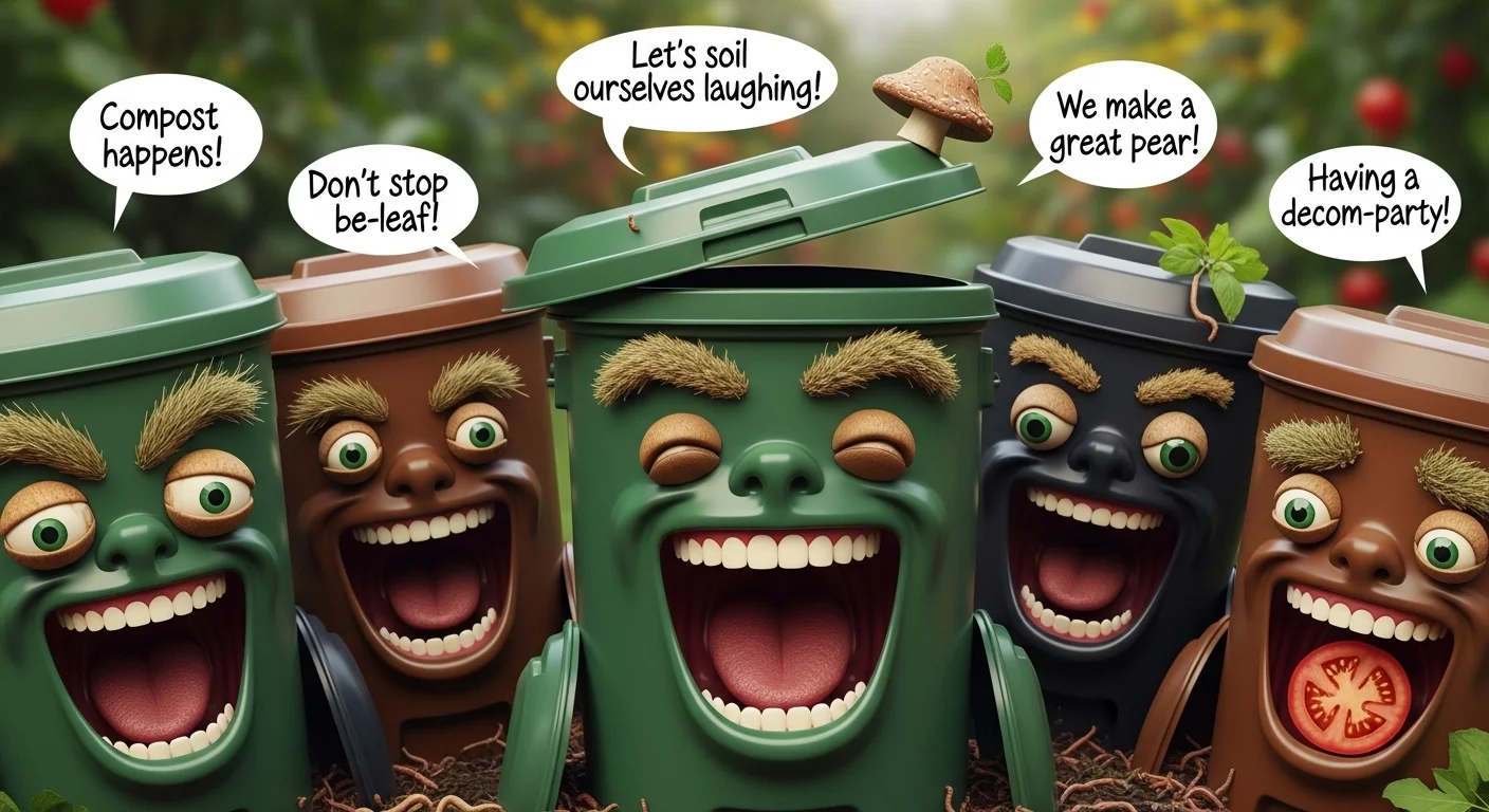 Short One-Liner Compost Puns