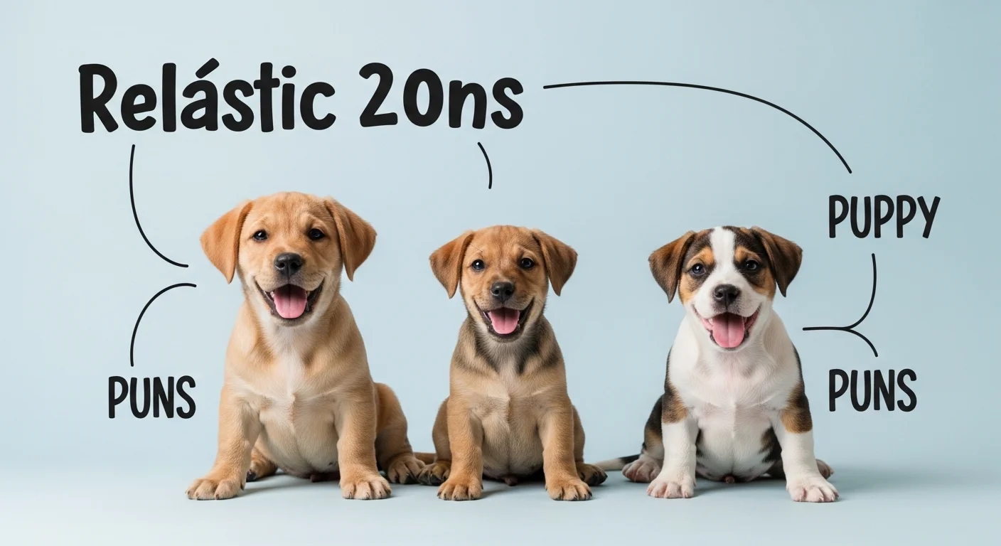 Slightly Cheeky (Clean) Puppy Puns