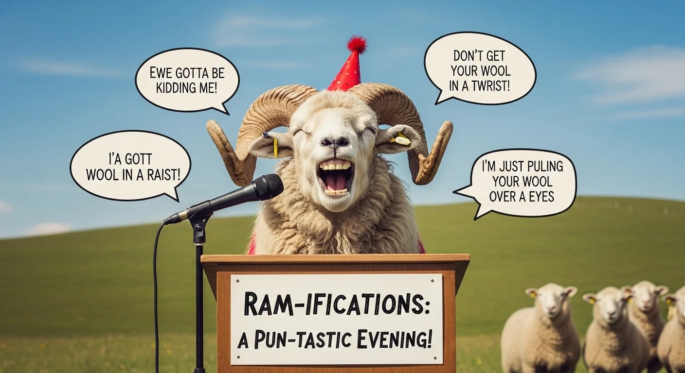 Slightly Edgy (But Clean) Ram Puns