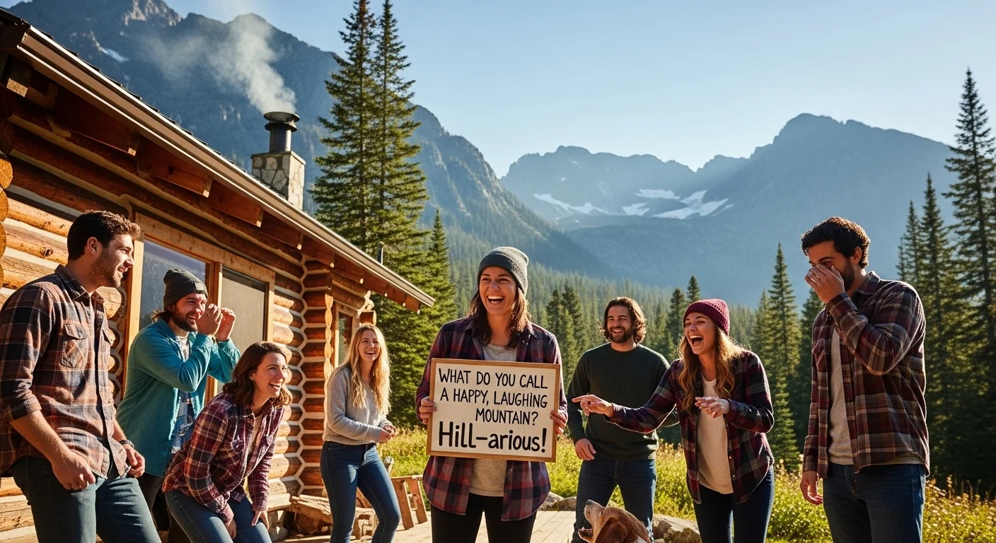 Slightly Edgy Cabin Puns