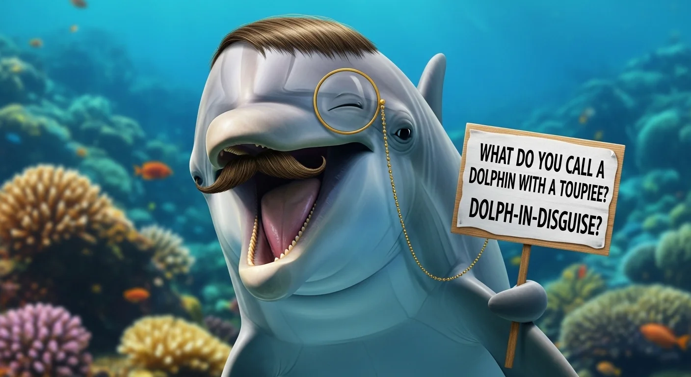 Slightly Edgy (Clean) Dolphin Puns