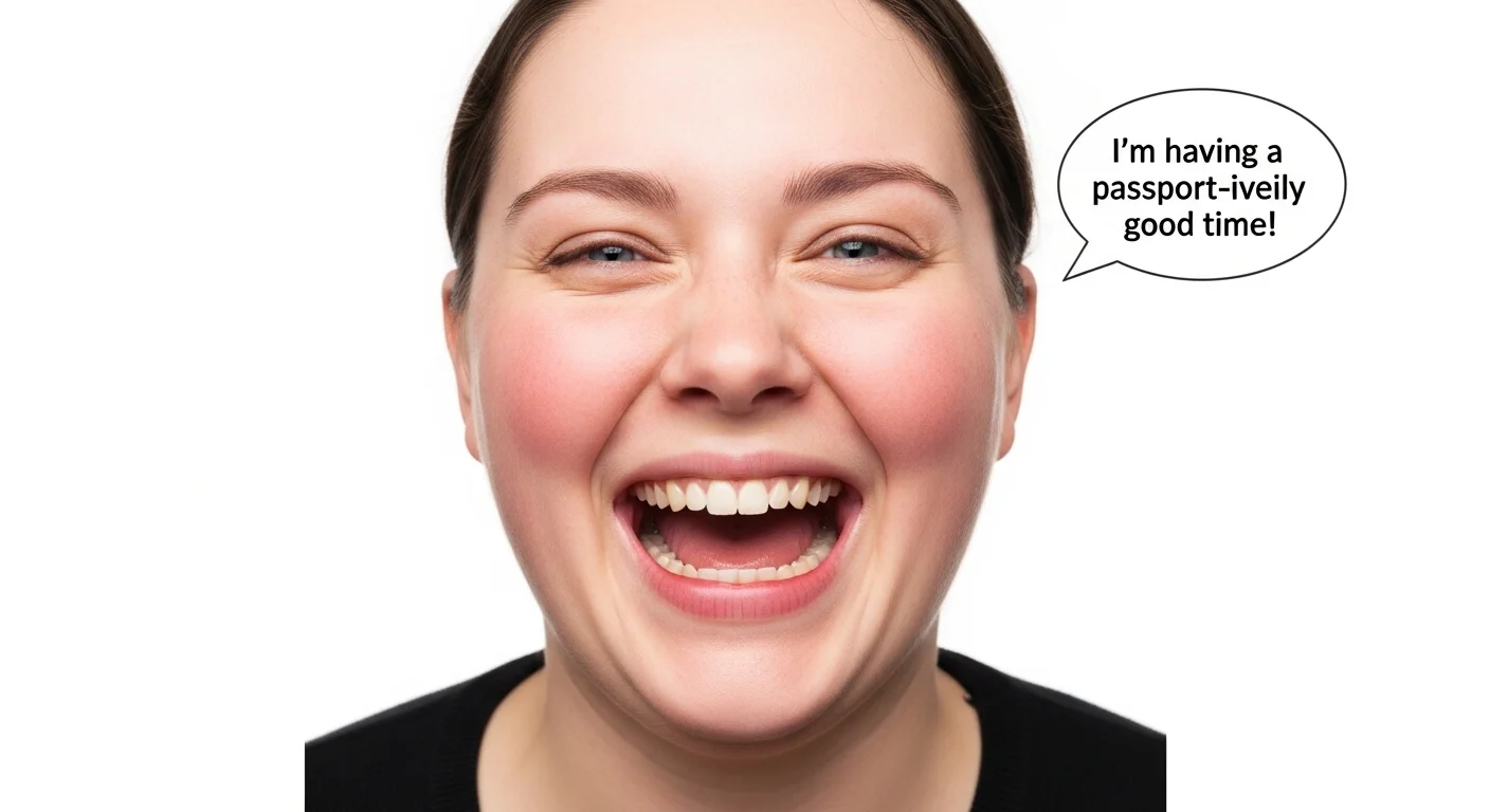 Slightly Edgy Passport Puns