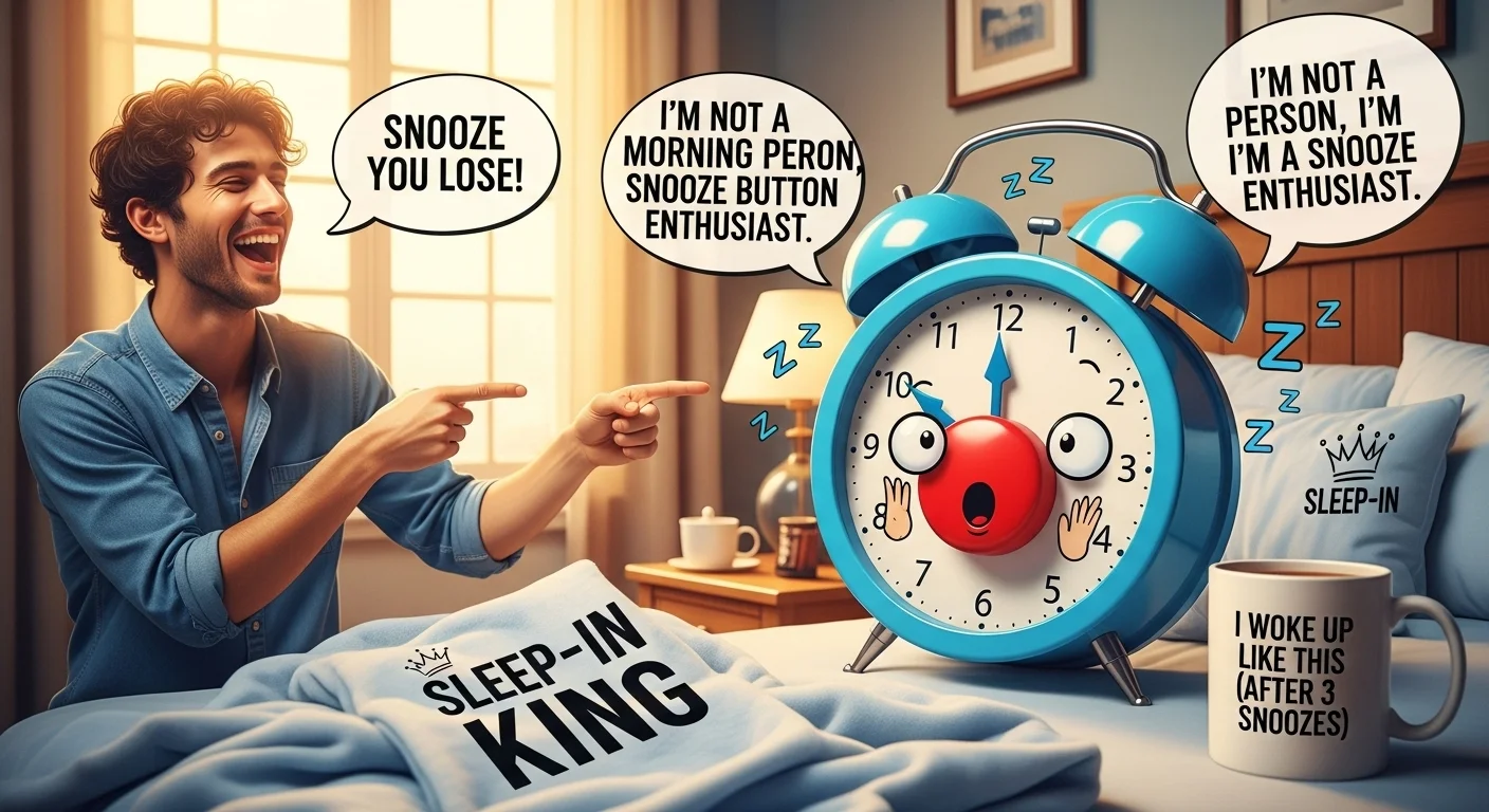 Slightly Edgy Snooze Puns