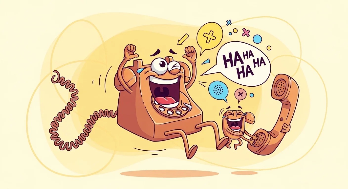 Slightly Edgy Telephone Jokes