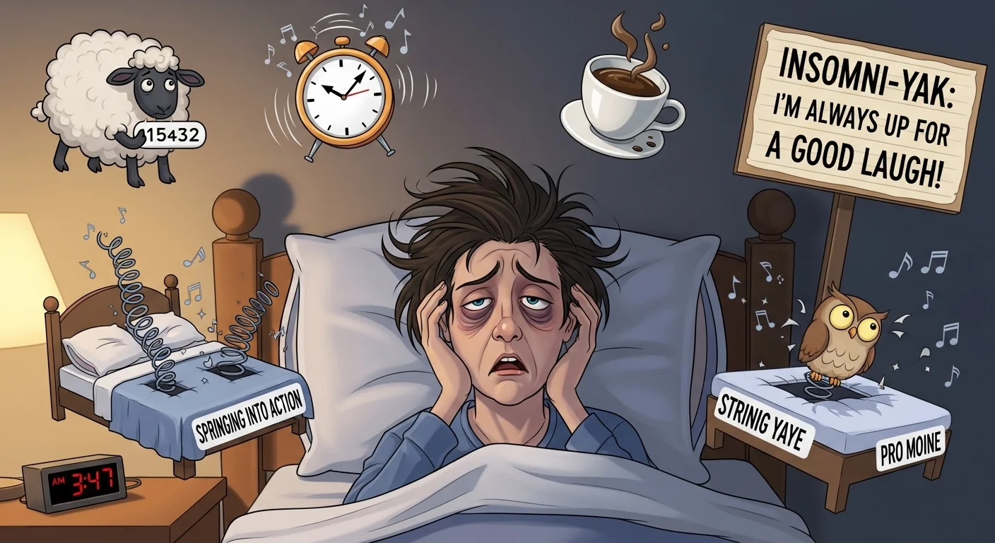 Slightly Funny Insomnia Chaos Puns