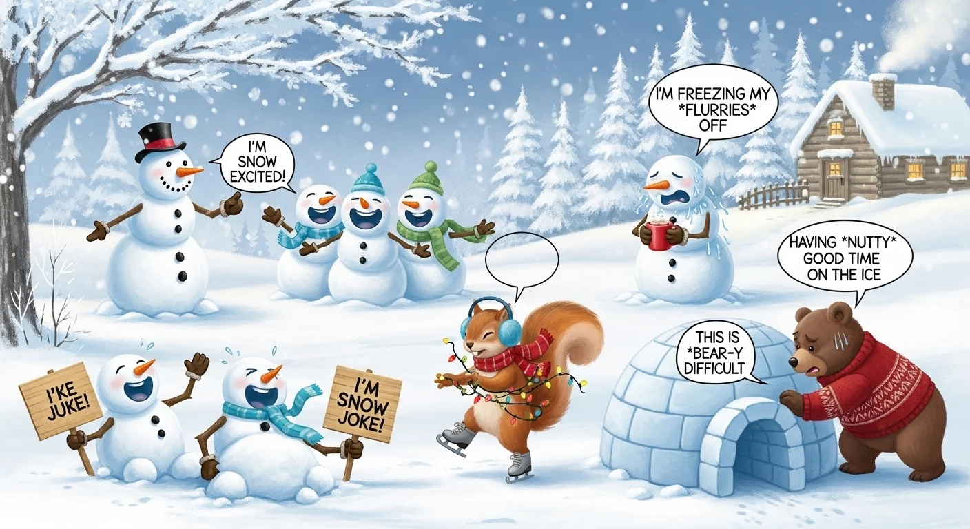 Snow Captions