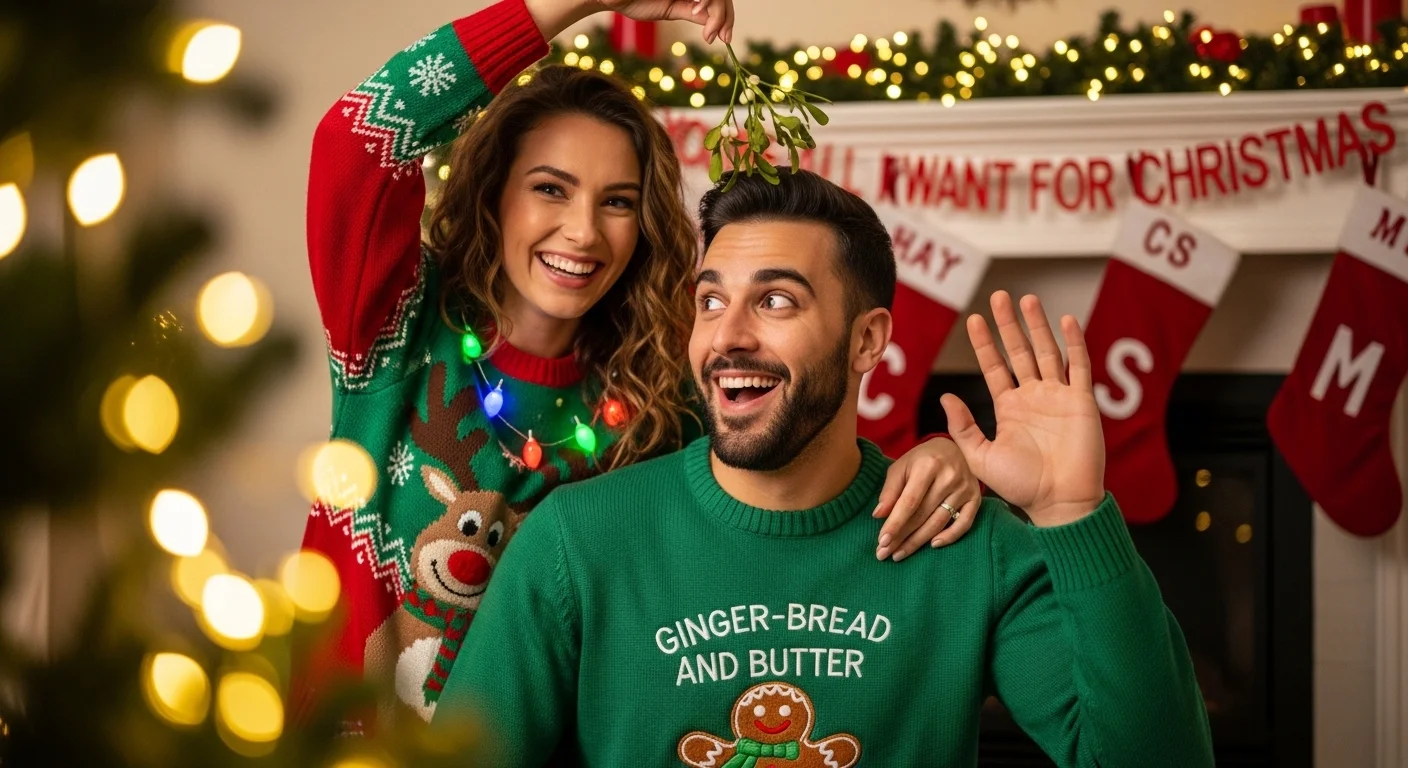 Totally Random Christmas Love Puns