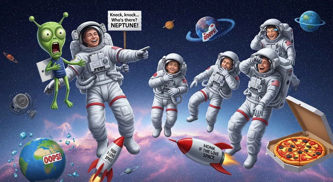 Totally Random Space Jokes