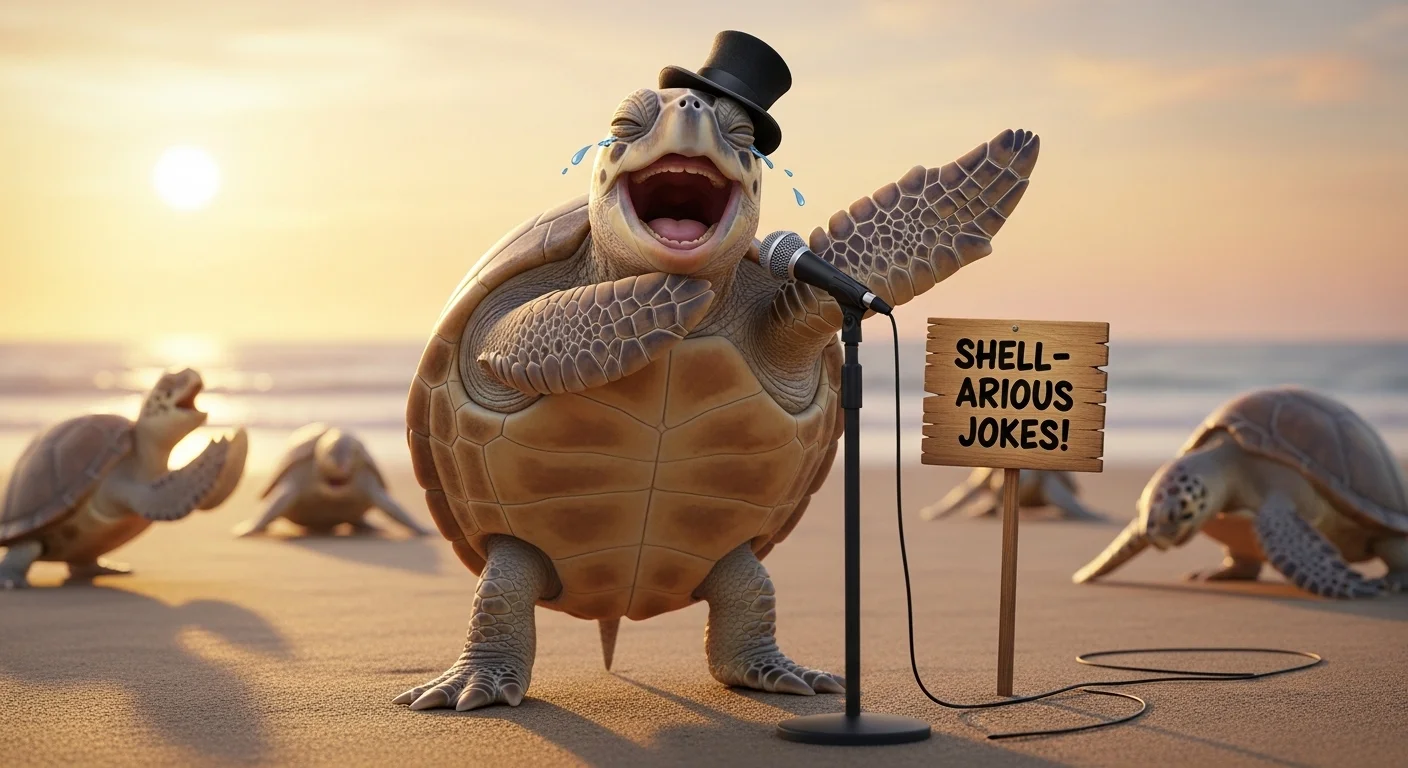 Turtle Caption & Misc Puns